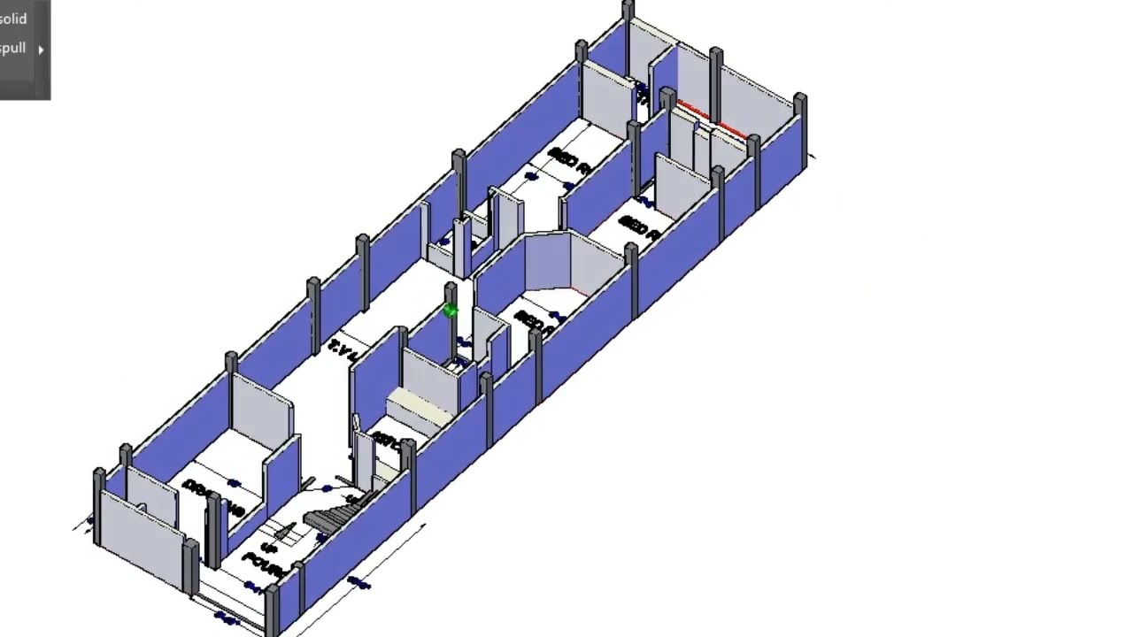 22X80 house design with car parking