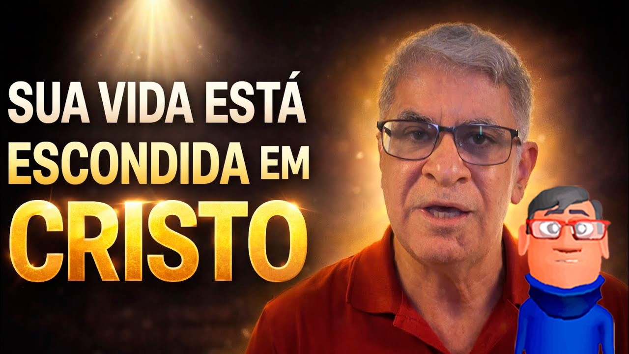 SUA VIDA ESTÁ ESCONDIDA EM CRISTO - Minuto Com Deus de Hoje