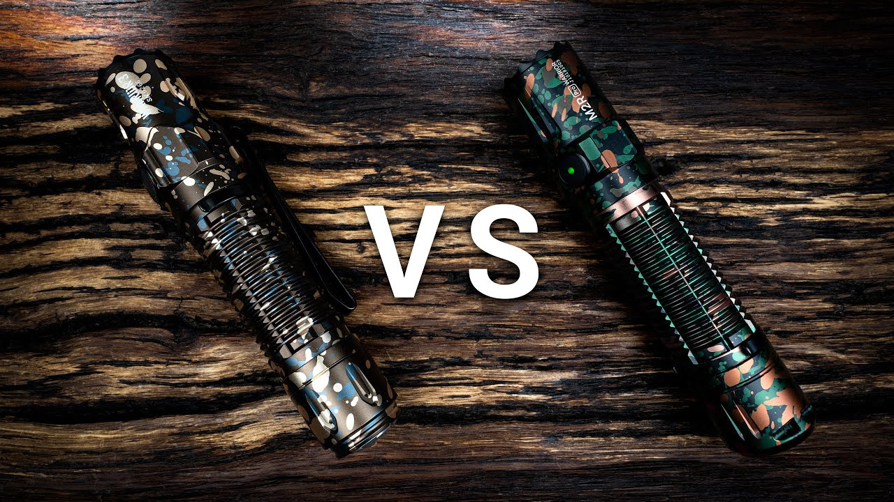 Olight Warrior 3 vs. M2R Pro - Vergleich  - Giveaway