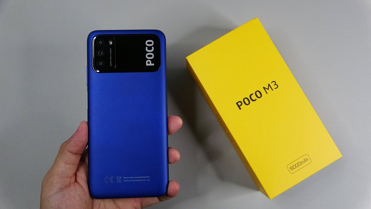 Xiaomi Poco M3 unboxing, camera, antutu, gaming test