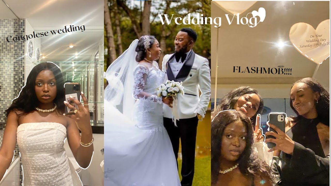 Wedding Vlog II Congolese wedding II FLASMOB!!!!