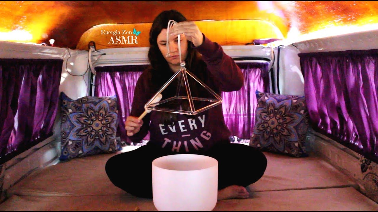 Terapia Vibracional com Instrumento de Cristal | ASMR ZEN