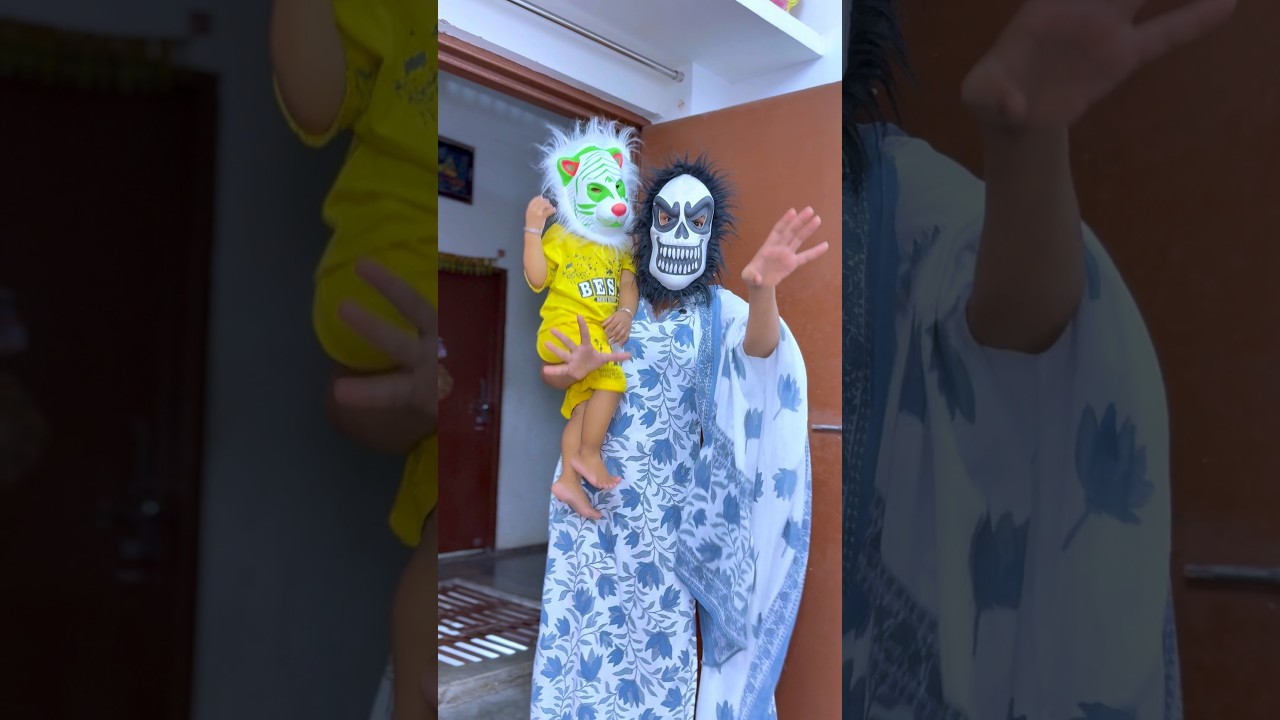 Devanshi mask se dar gai 😲❤️ #shorts #ytshorts #foryou #mask #trending #viralvideo