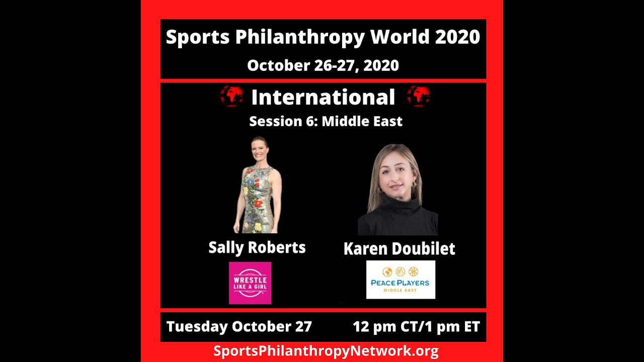 International - Middle East - Sports Philanthropy World 2020
