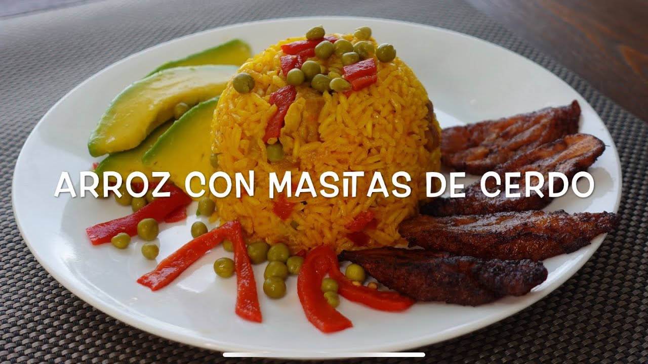 Arroz Con Masitas De Cerdo | Cocina Con Fujita
