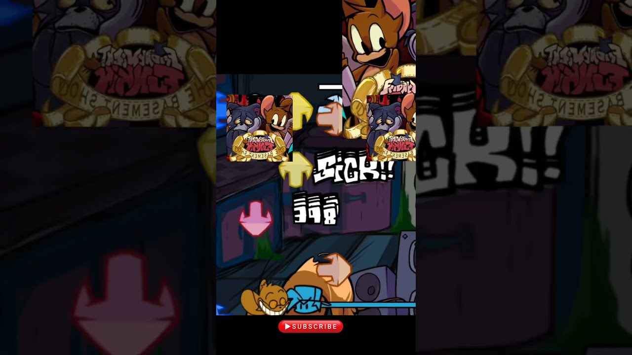 FNF Tom and Jerry The Basement Show Creepypasta 