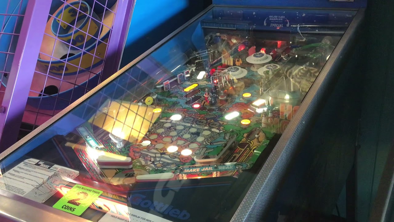 Gottlieb Big House Pinball (1988) - Merrimack Ten Pin Center - Merrimack, NH
