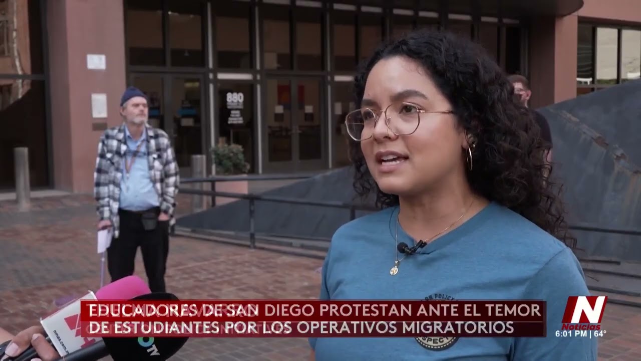 Entrevista en Univision SD con Thelma Navarro, investigadora de CPI, sobre Educación No Deportación