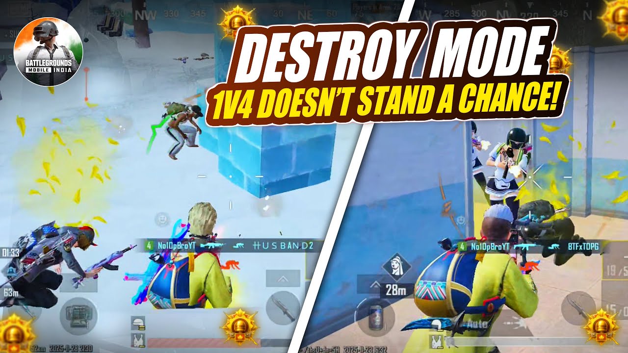 OP BROYT Full Rage Mode 💥 Unstoppable 1v4 Clutch Montage | Solo vs Squad Domination | Reflex Demon