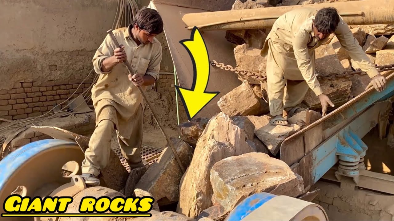 👹Top BiG Rock Crusher Machine:A Giant in Action”Big Rocks Crushing:A Powerful Process”#asmrsound