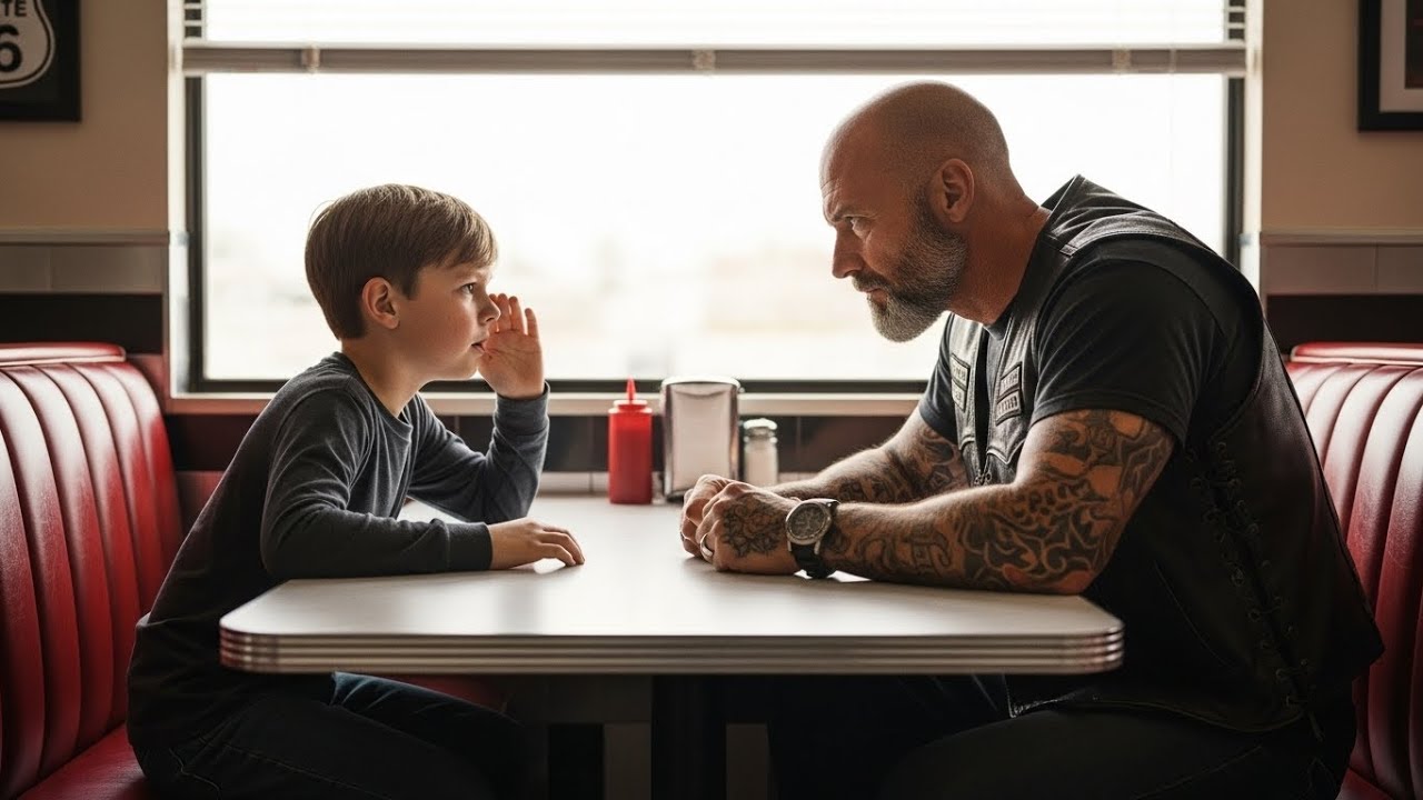 Please, Don't Tell My Stepdad | Boy's quiet plea at diner prompted motorcyclist to call police
