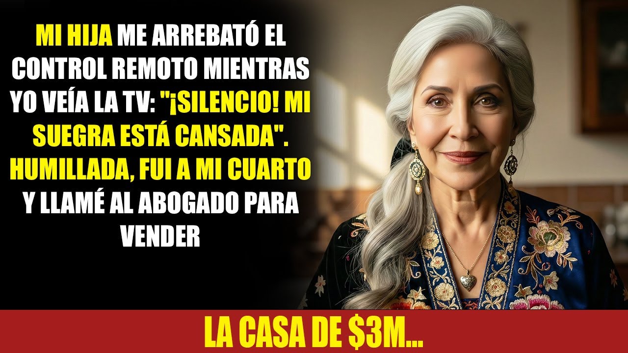 Estaba Viendo Mi Novela Y Mi Hija Apagó La Tele: 