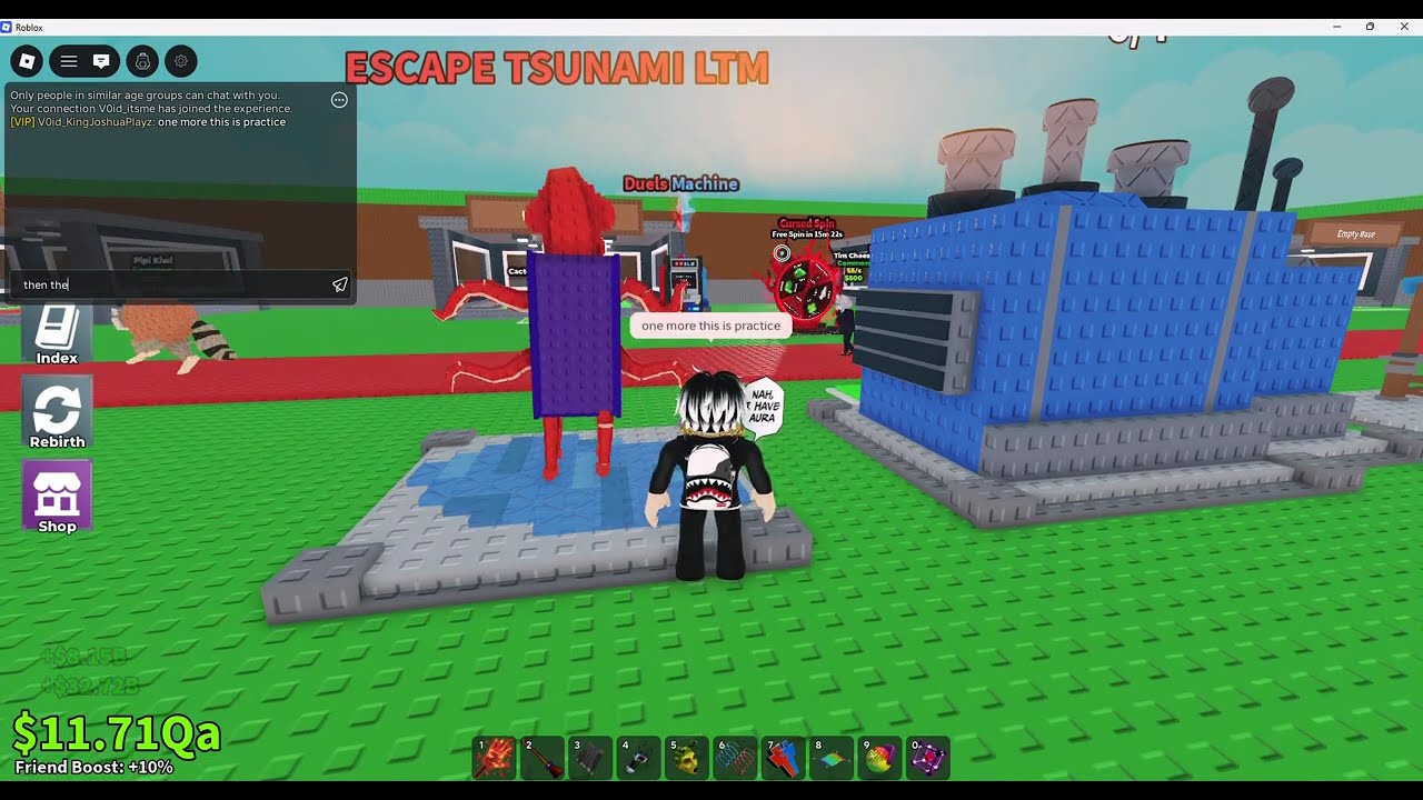DUELING MY BROTHER IN STEAL A BRAINROT #roblox #stealabrainrot #duels #fyp