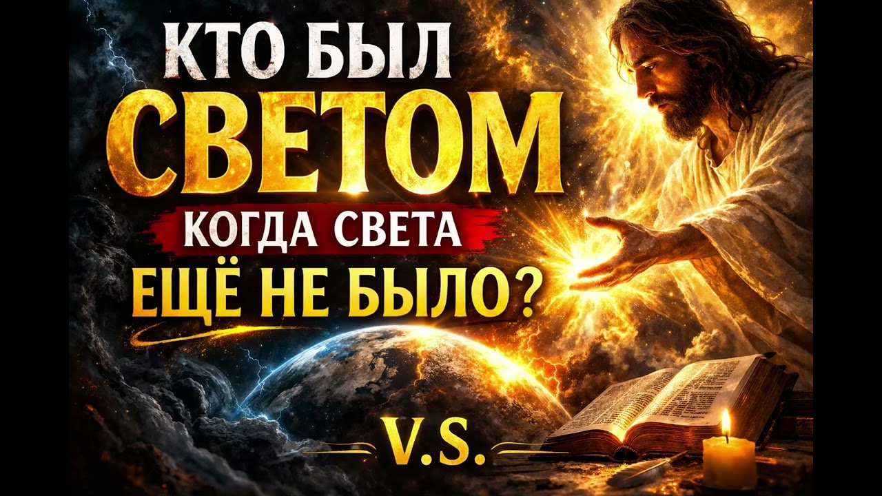 Кто был светом когда света ещё не было?