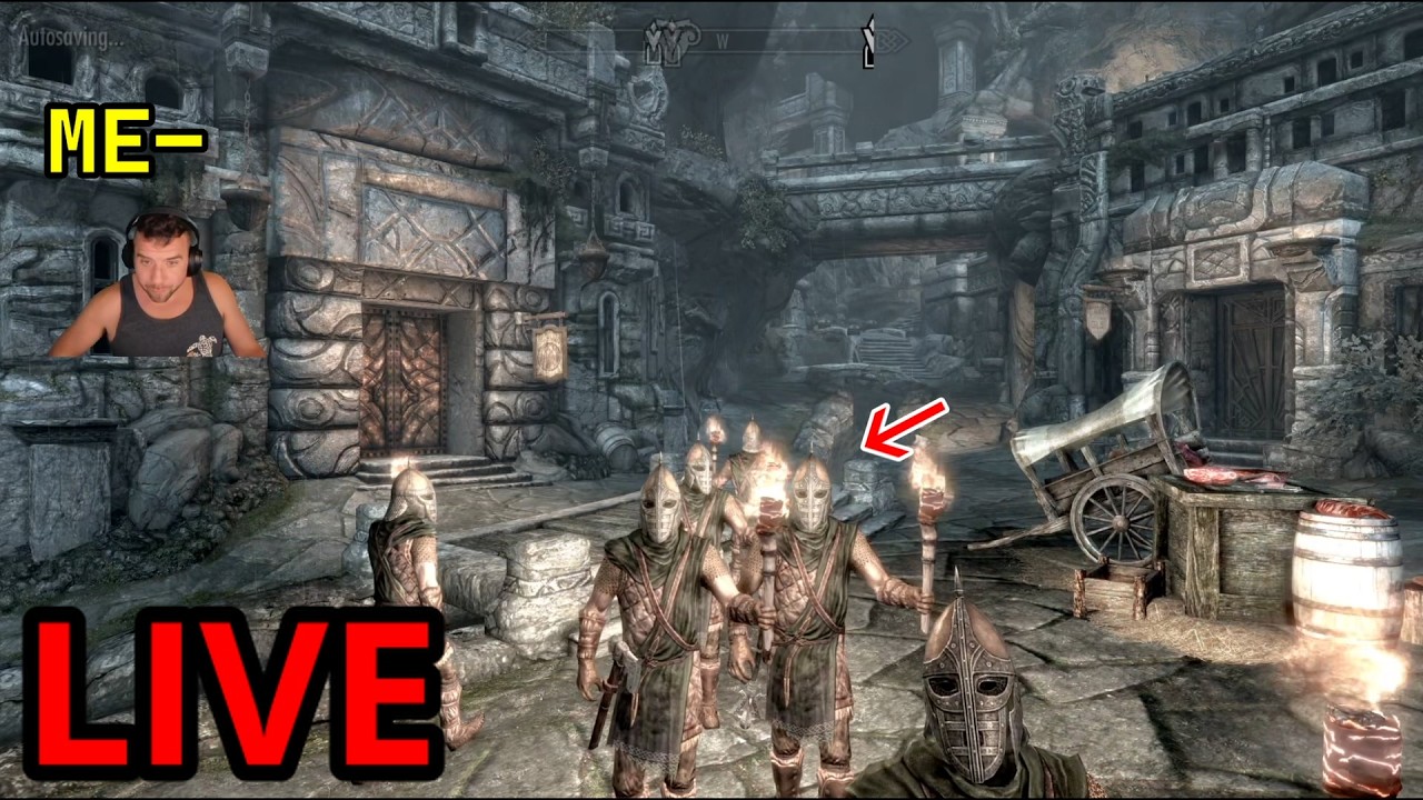 Skyrim Legendary Live Stream - Madness Armor - A Nord on Legendary -Quests all day! Episode 13 🔴