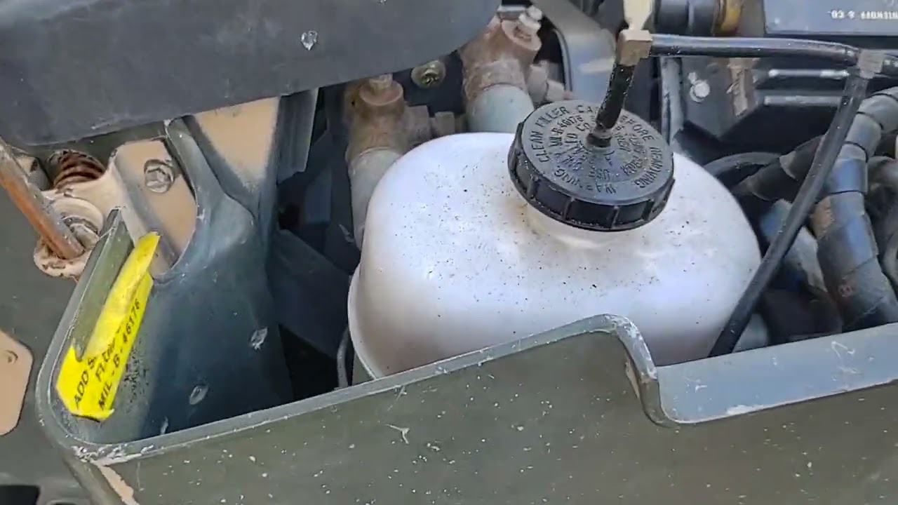 How to replace body mounts on ECV M1151A1 HMMWV