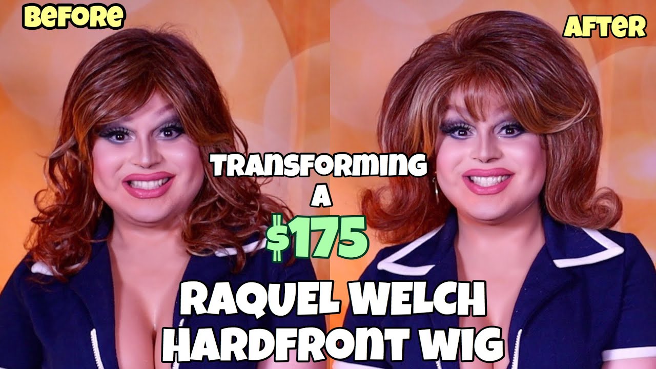 TRANSFORMING A $175 RAQUEL WELCH HARDFRONT WIG | JAYMES MANSFIELD