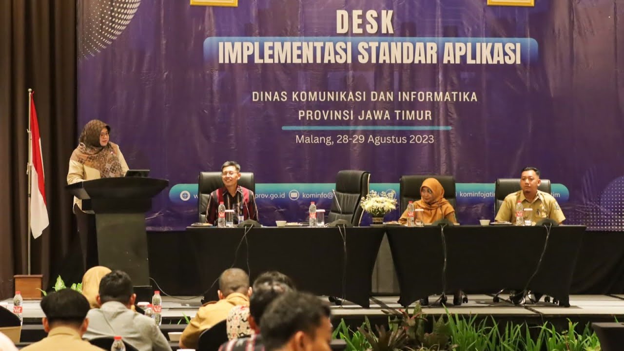 Menuju Jatim Digital, Dinas Kominfo Gelar Desk Implementasi Standar Aplikasi