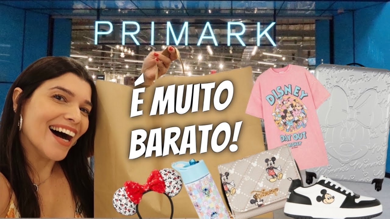 PRODUTOS DISNEY NA PRIMARK QUE ESTÁ CHEGANDO EM ORLANDO