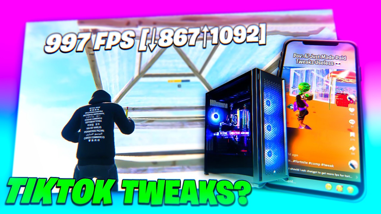 Я использовал оптимизацию FPS в TikTok, чтобы получить 1000 кадров в секунду... *НЕВЕРОЯТНЫЕ РЕЗУ...