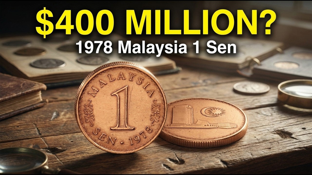 Tiny Malaysian Coin, Massive Fortune? 1978 1 Sen Coin Value Explained
