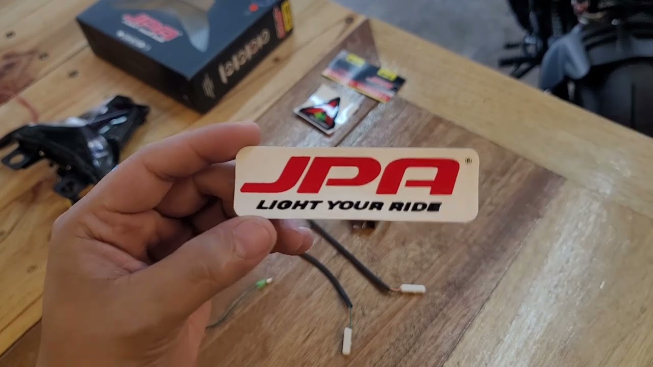 JPA Stoplamp with integrated signal lights for Ninja 400 / Z400 / ZX6R / ZX10R / ZX25R / Z1000