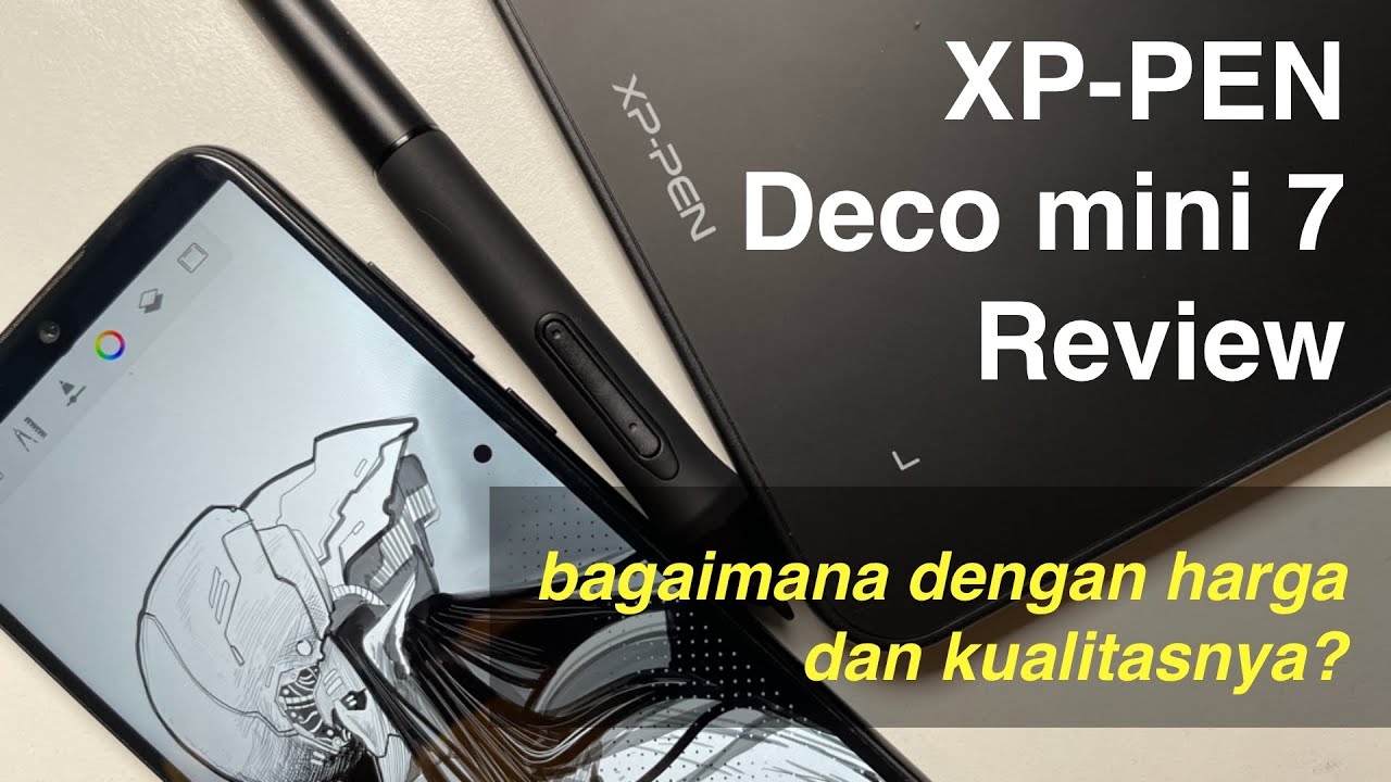 XP-PEN DECO MINI 7 REVIEW