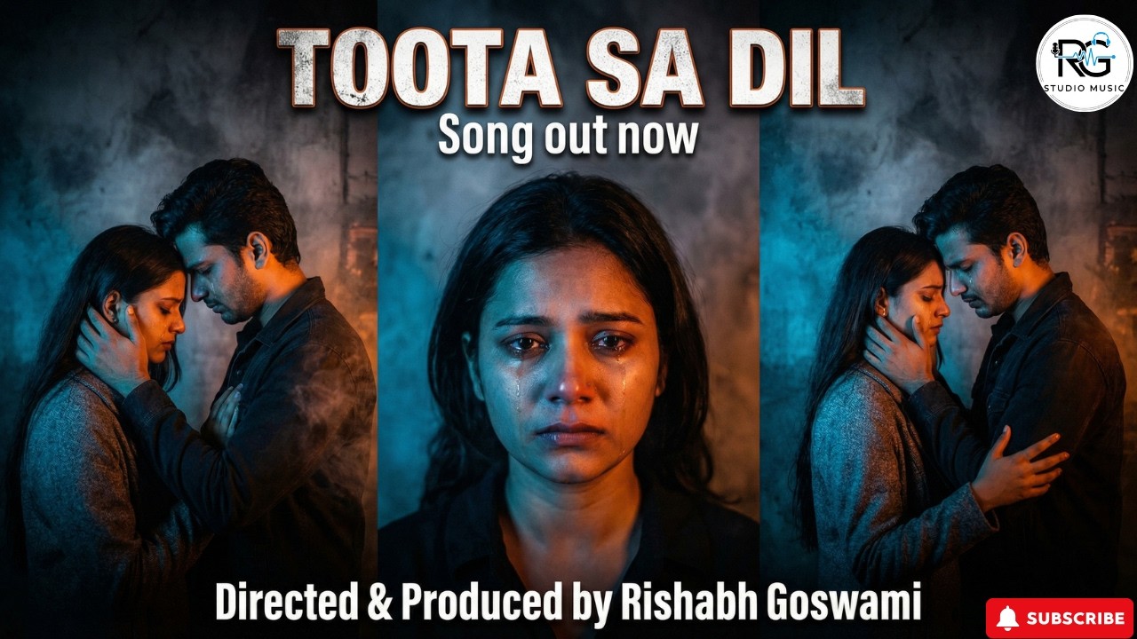 Toota Sa Dil (Official Video) OUT NOW | R G Studio Music | Sad Song | #trendingmusic #sadsong