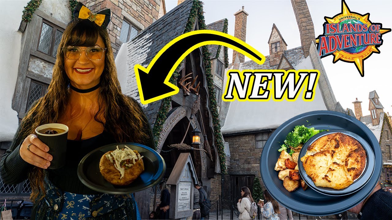 Обновление меню ресторана «Три метлы» 🧙‍♂️ Обзор еды в Волшебном мире Universal Orlando