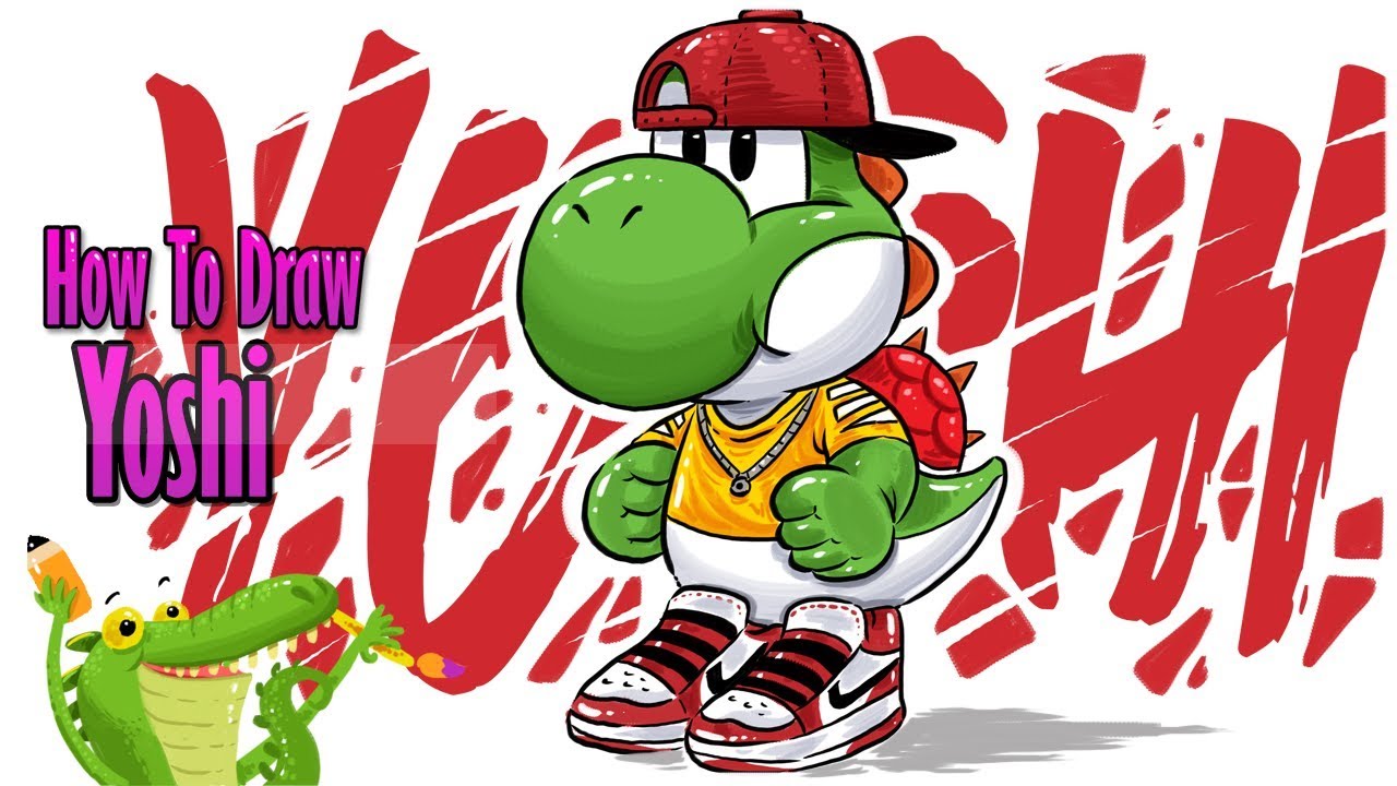 how to draw Yoshi Hypebeast