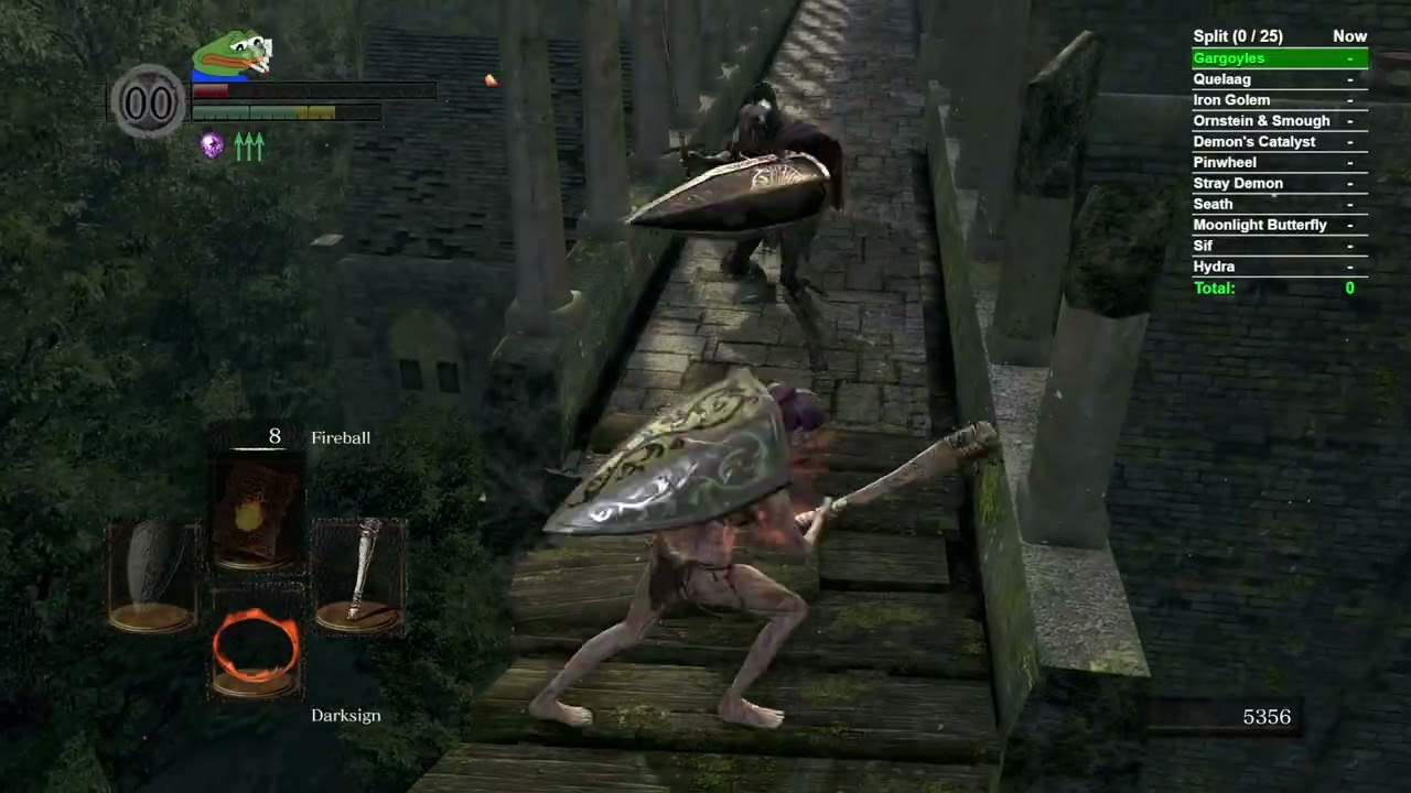 DSR - SL1 Weapon Level 0 No Magic All Bosses - No Hit Run - 3:25:18 IGT (World's First)