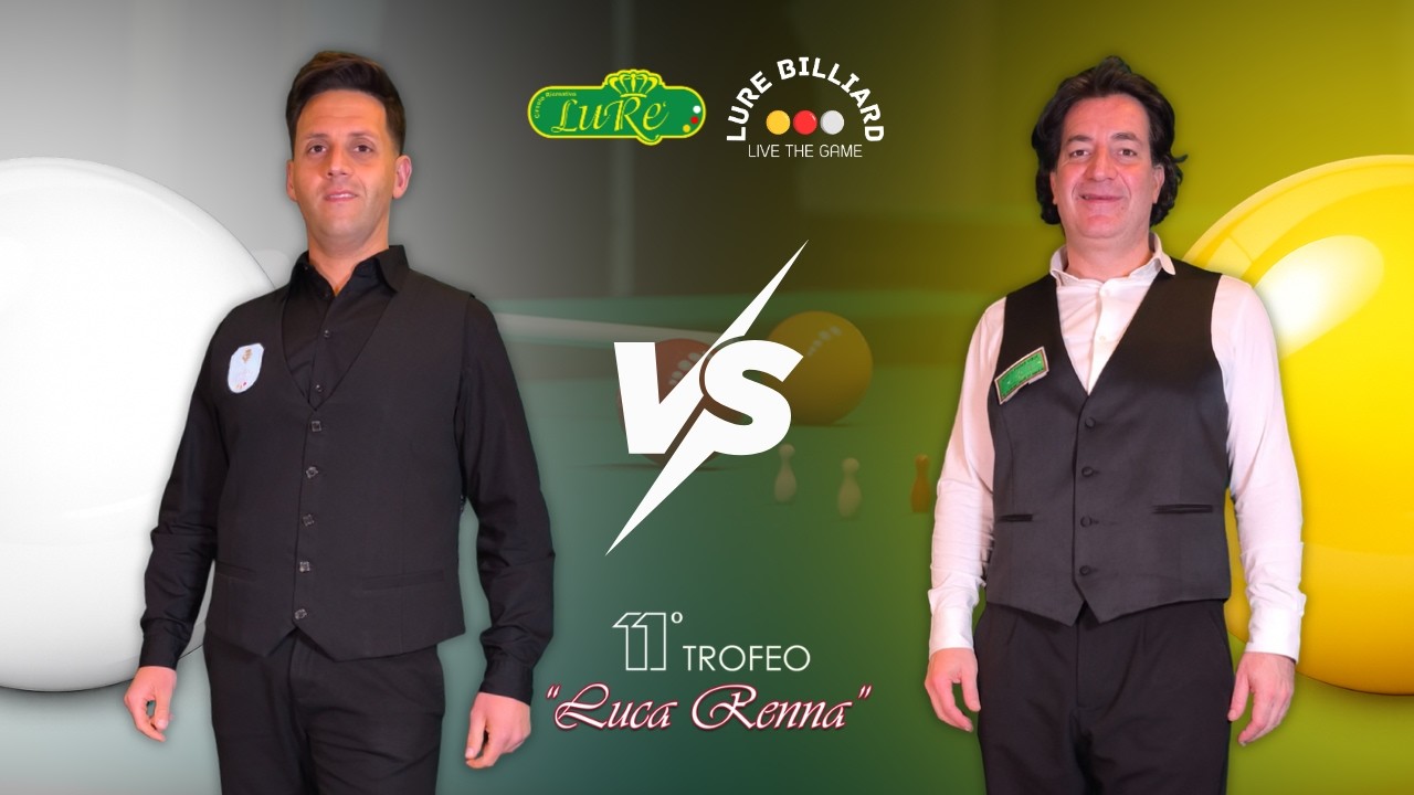 11° Trofeo “Luca Renna” GIANLUCA ZENOBINI vs GIOVANNI DIMITRI