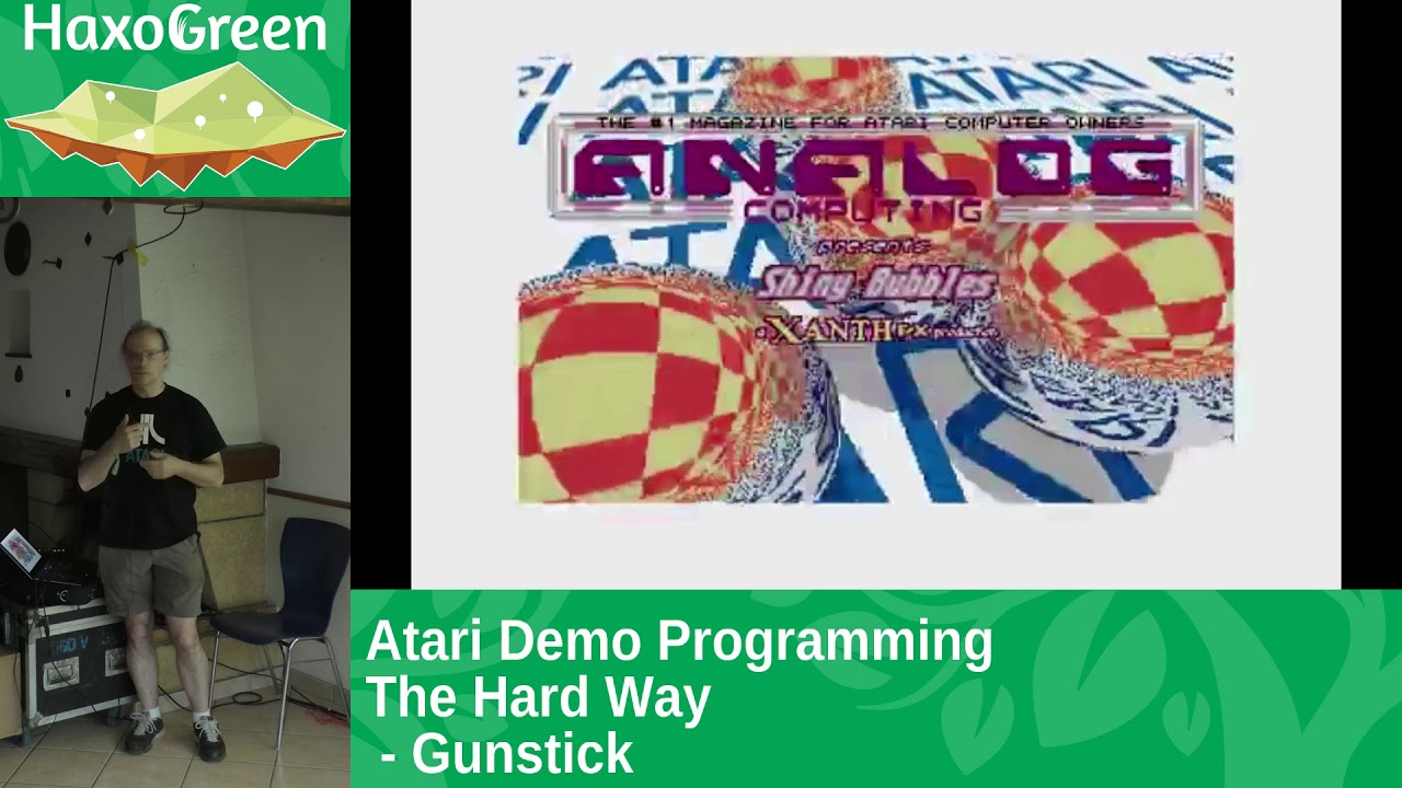 Haxogreen 2018:Atari Demo Programming The Hard Way