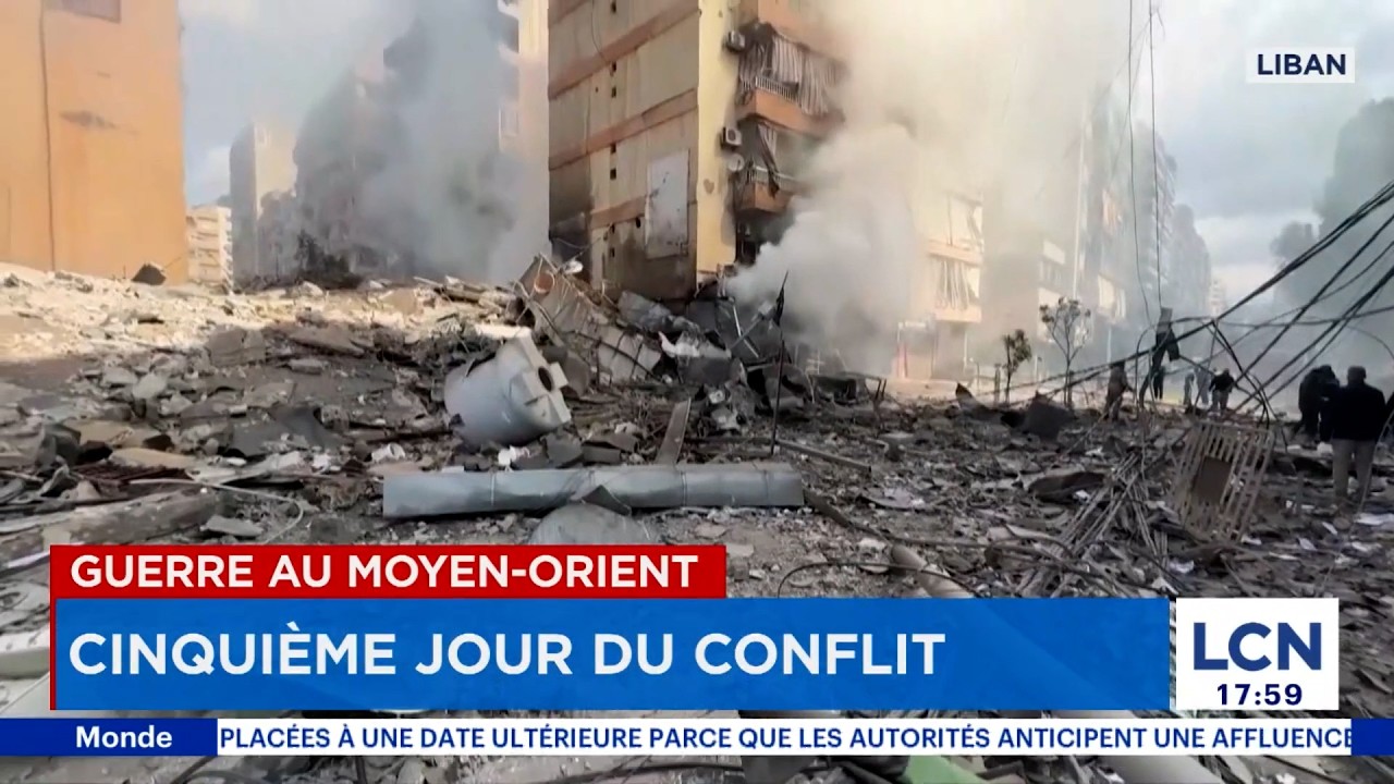 Jour 5 de la guerre au Moyen-Orient: aucune désescalade en vue