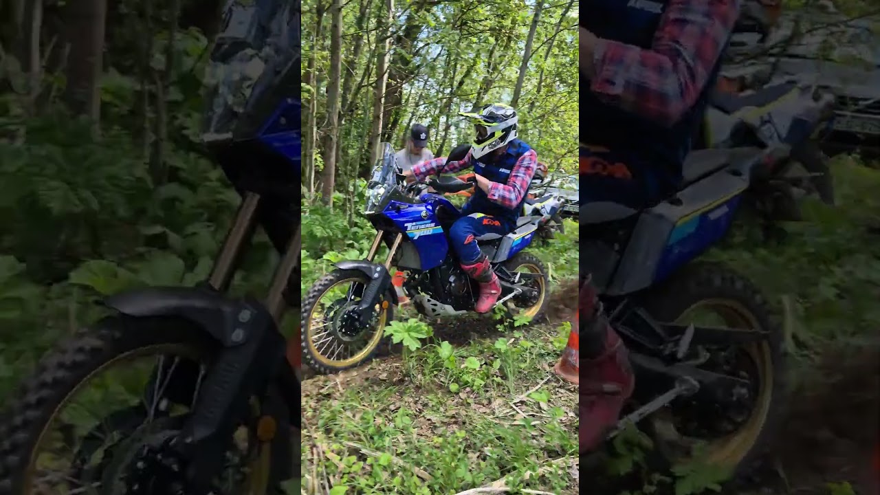 Yamaha Tenere 700 Extreme in action #melnikov #tenere700 #tenere700extreme #plaidblitz