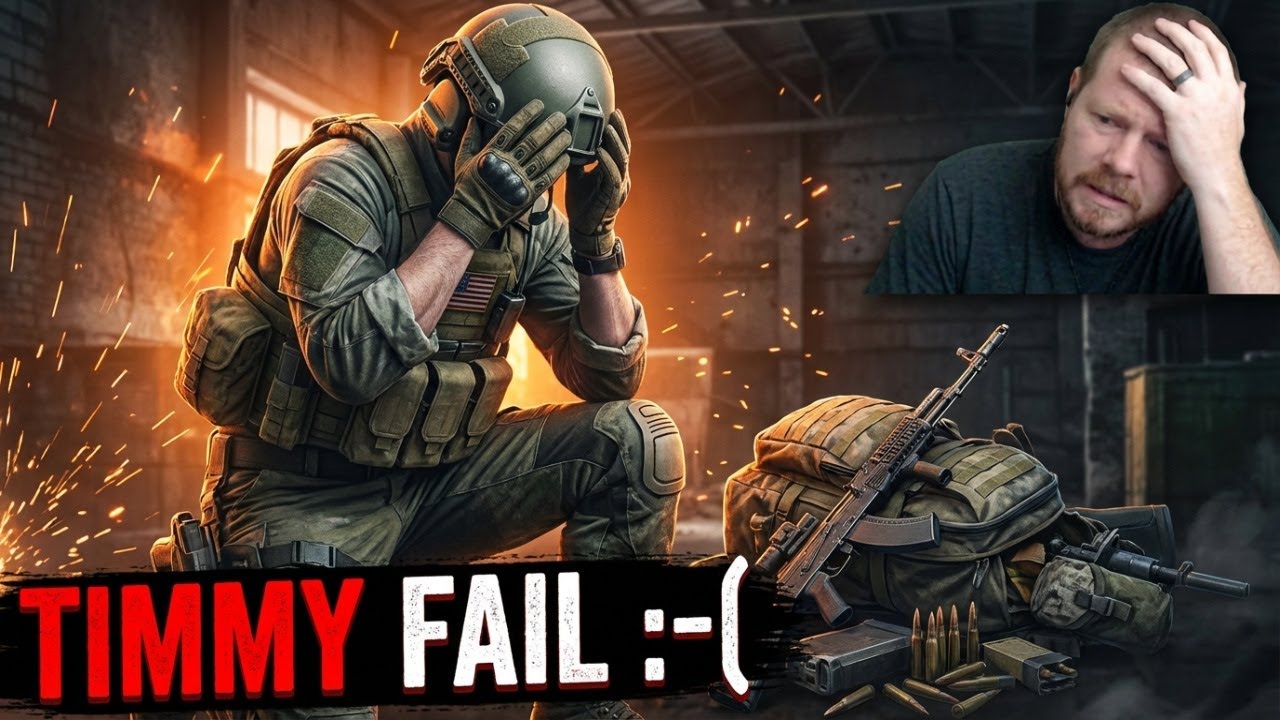 Timmy Taskin :-( #escapefromtarkov #eft #tarkovgameplay #livegaming #fails #funny