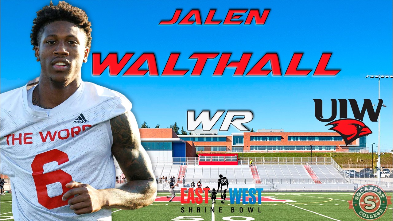 Jalen Walthall. WR. Incarnate Word. NFL Draft 2026