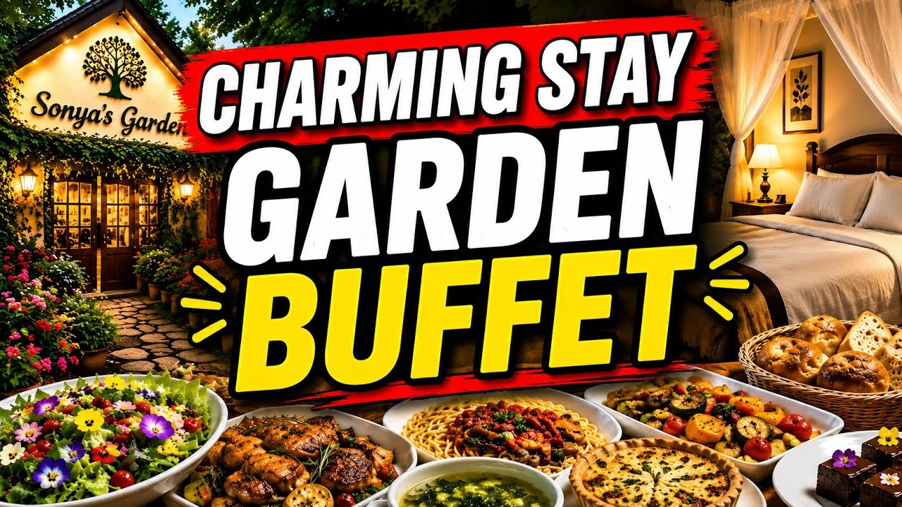 Charming Stay & Garden Buffet at Sonya’s Garden – Travel & Food Escape
