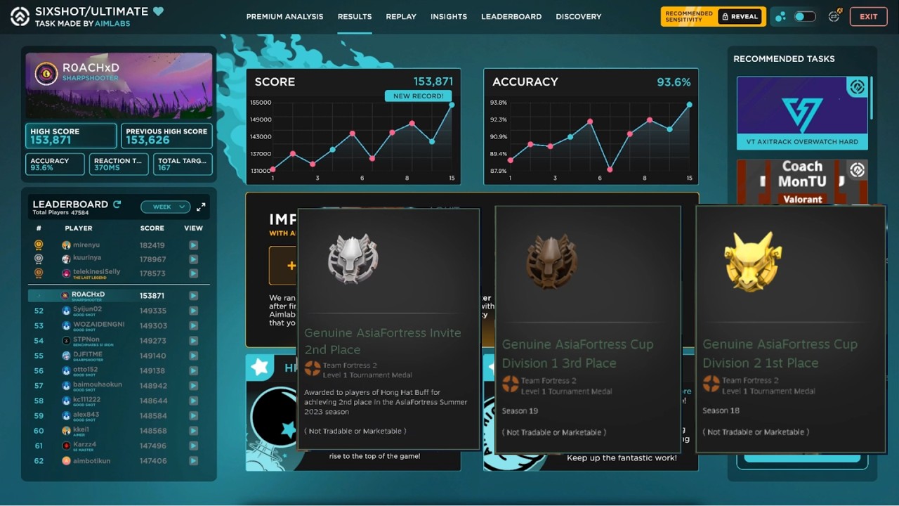 Aimlabs and mge against pros