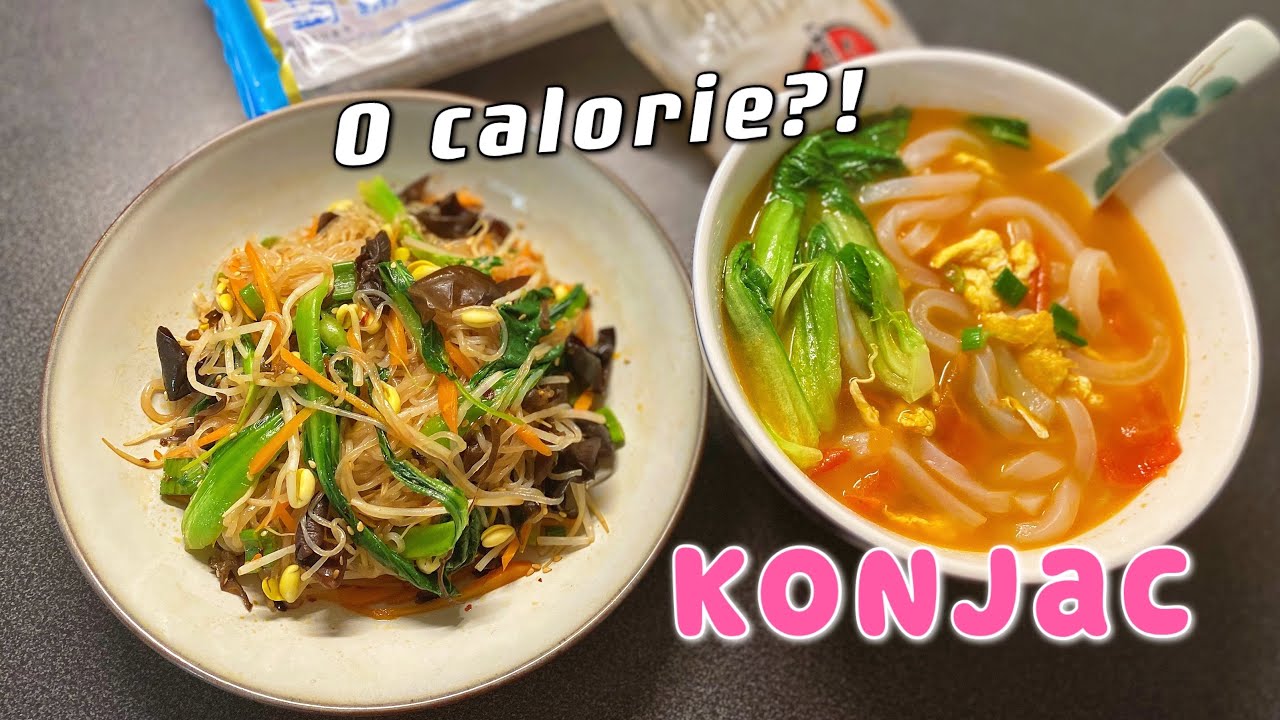 Come cucinare Konjac: la pasta senza calorie!