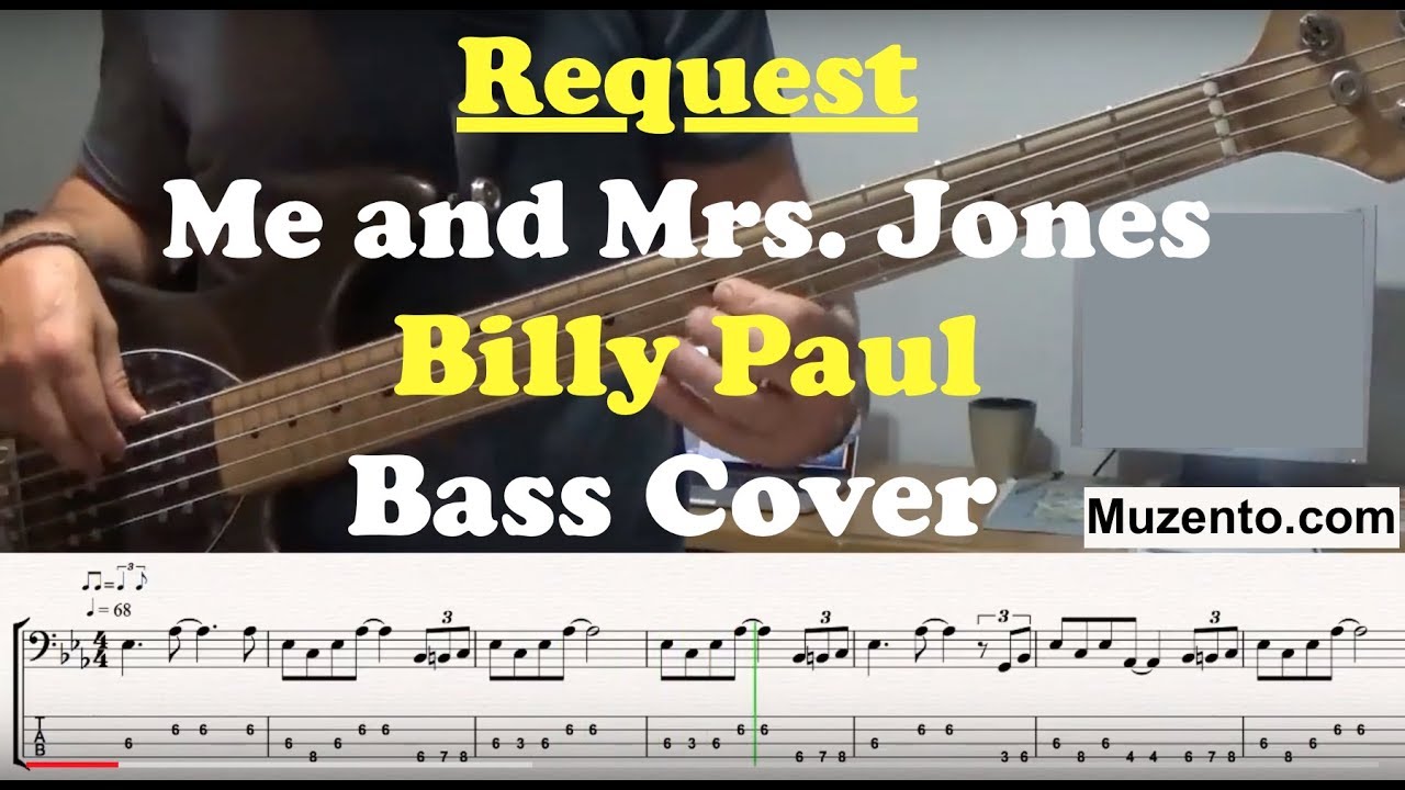Me and Mrs Jones - Billy Paul - Bass Cover - Request
