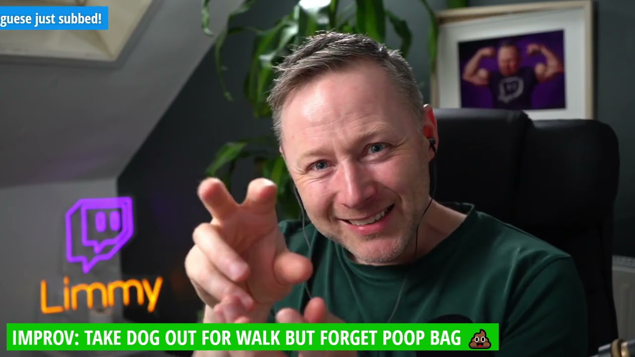 Limmy Improv: Take Dog Out For Walk But Forget Poop Bag [2021-06-17]