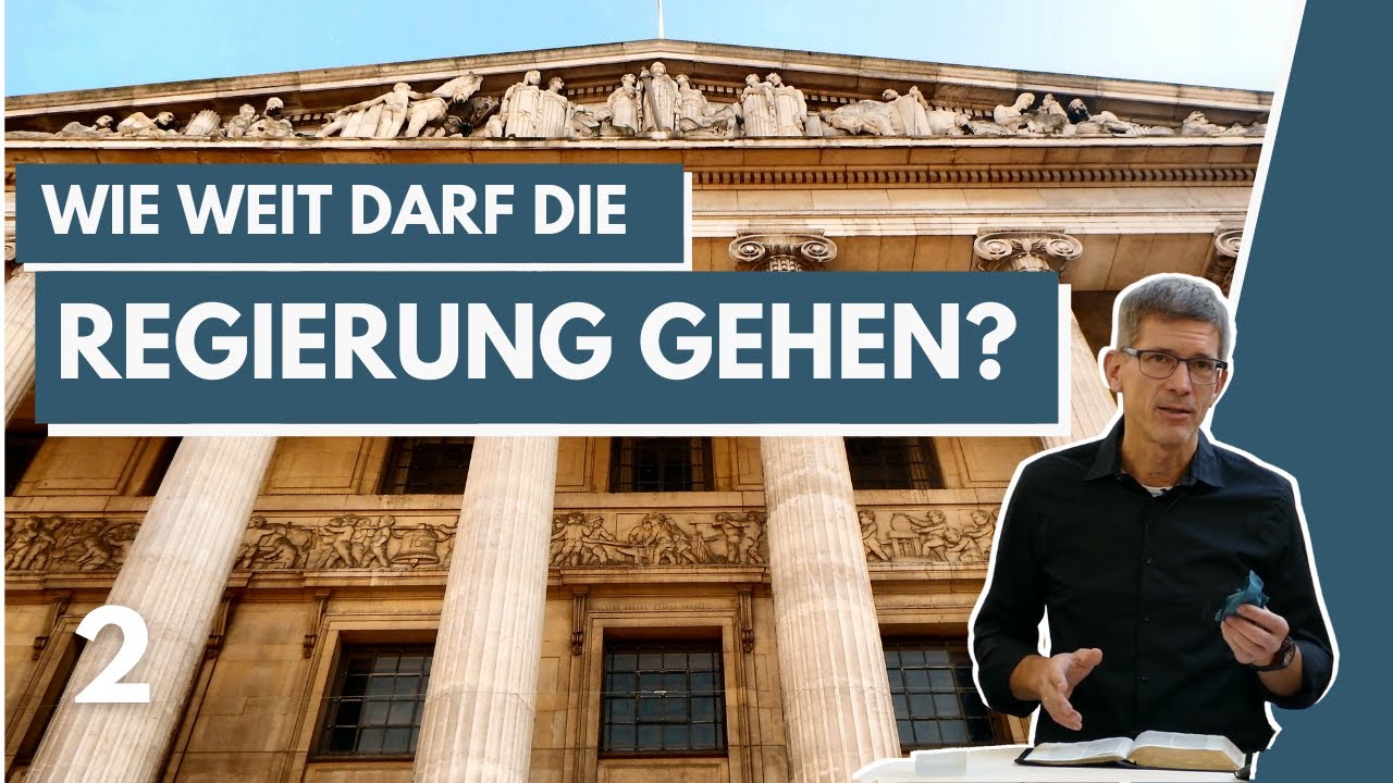 Der Christ und die Regierung - Teil 2 || Müssen Christen einen Mundschutz tragen? || Manuel Seibel