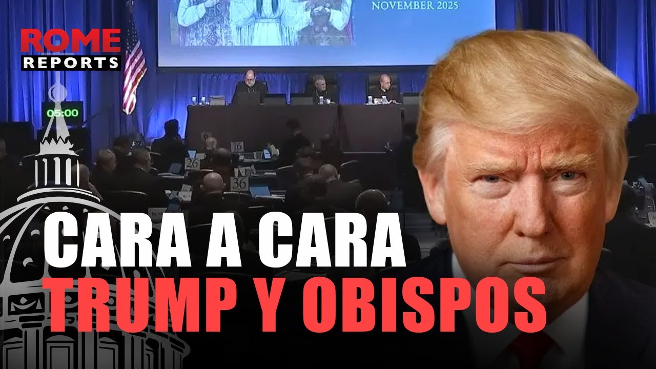TRUMP se RE&Uacute;NE con el presidente de la Conferencia de OBISPOS Cat&oacute;licos de Estados Unidos