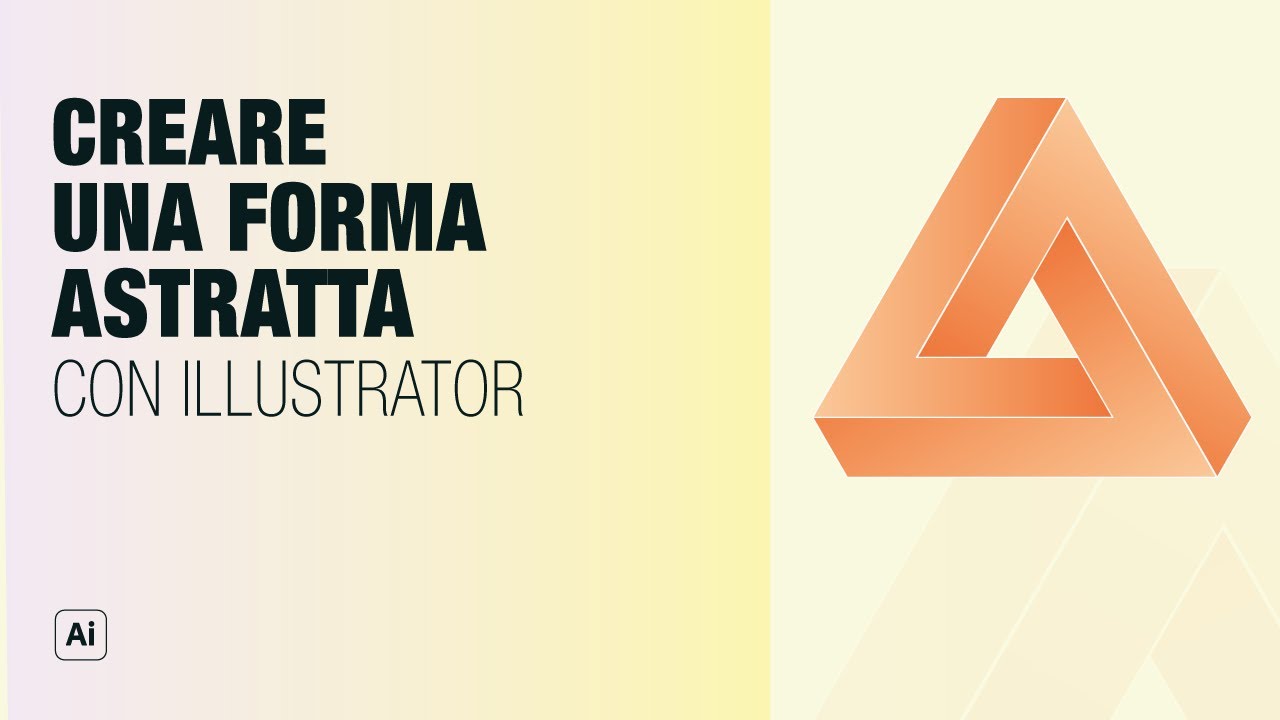 Come disegnare una FORMA COMPLESSA con Adobe Illustrator