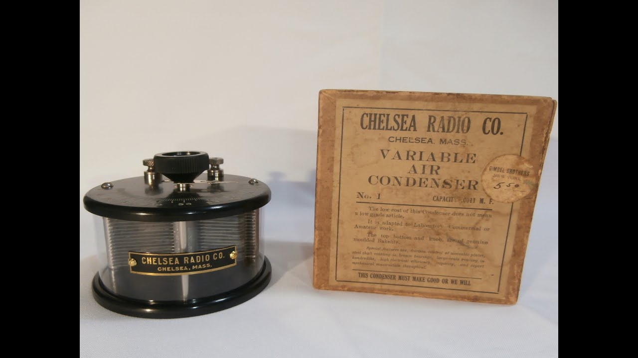How to Restore a 1920's Variable Condenser - Chelsea Model No. 1