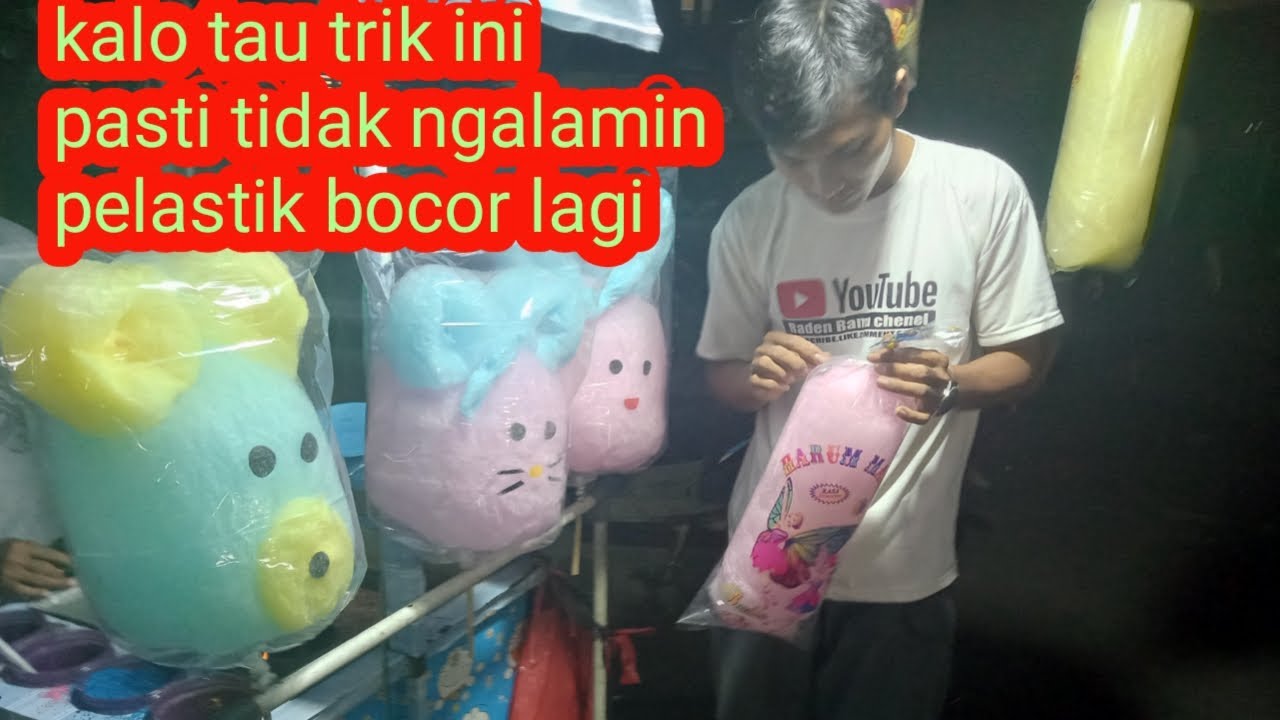 cara supaya pelastik harum manis tidak kempes