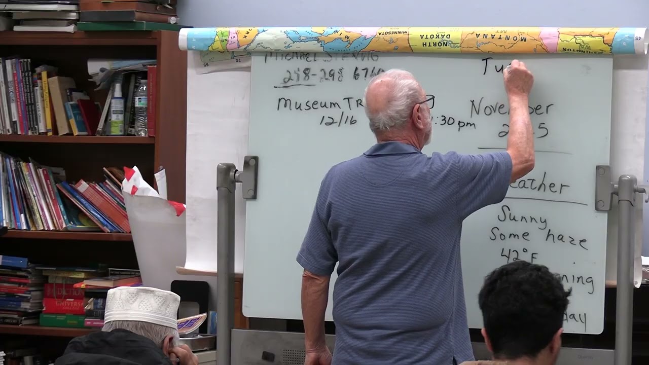 ESL at Hamtramck Public Library November 25, 2025 Session 242