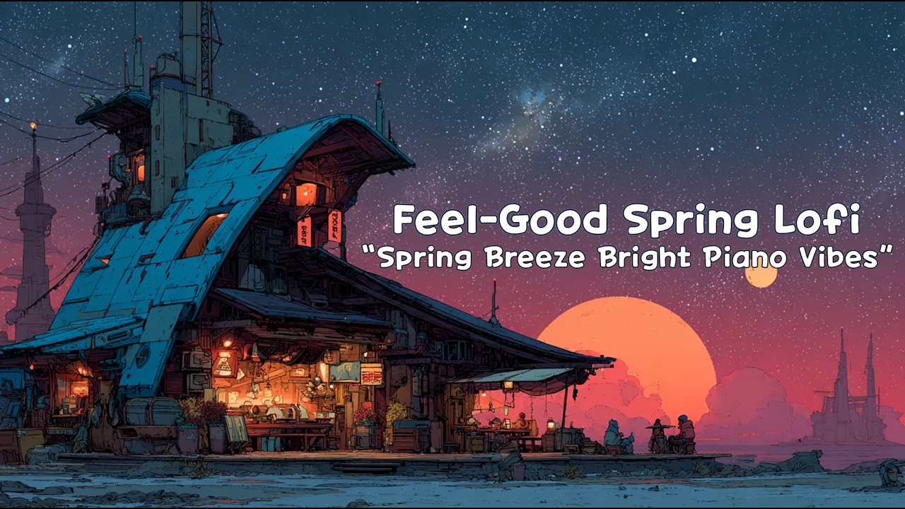 Spring Feels Good – Bright Piano Lofi