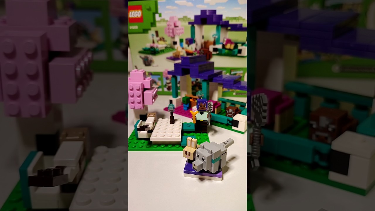 LEGO Minecraft The Animal Sanctuary #shots #shortsvide #minecraft